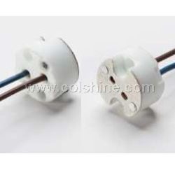 halogen lamp holder g4/g5.3/g6.35 with teflon wire