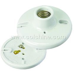 e27 porcelain lamp holder keyless