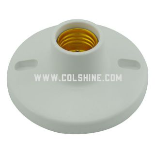 Socket E27 4 1/2" white