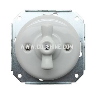 Porcelain wall switch 10A 250V