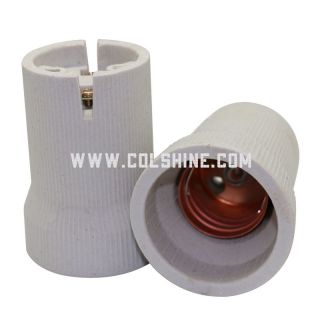 E40 ceramic lamp socket for Russia 